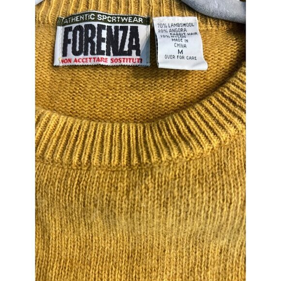 Forenza Women's Mustard Wool Sweater - Picture 4 of 6